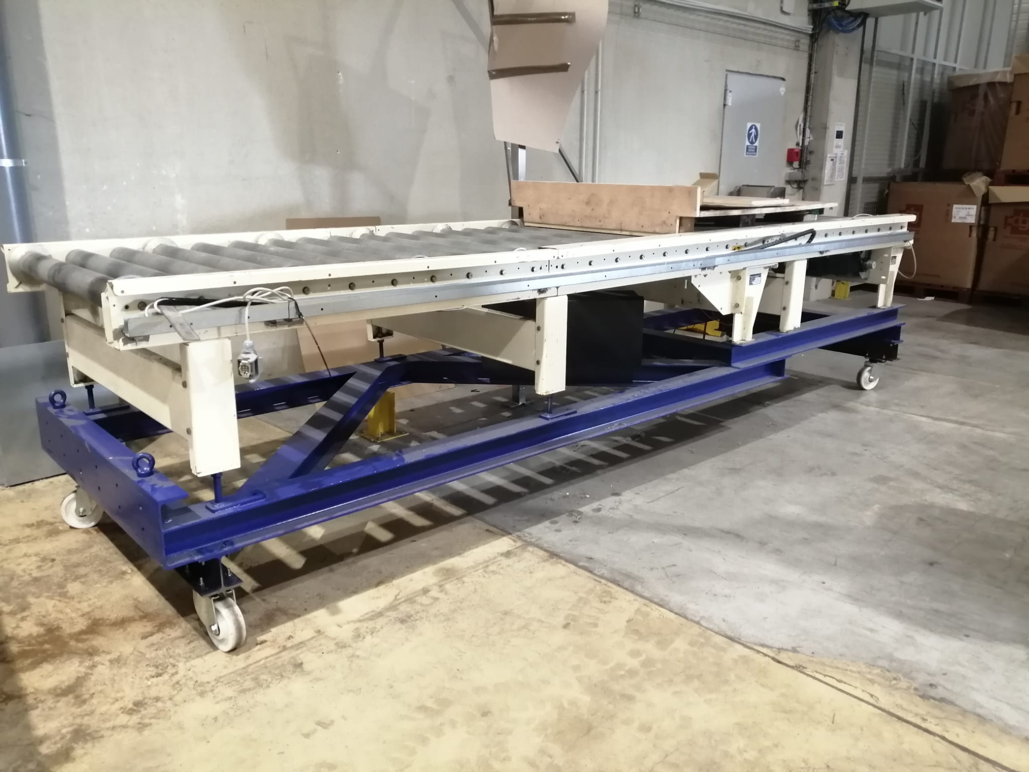 Banc de test de résistance des palettes au banderolage - Vue 2